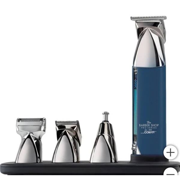 Conair The Barber Shop Pro Series Multi Trimmer for Face, Body, and Head