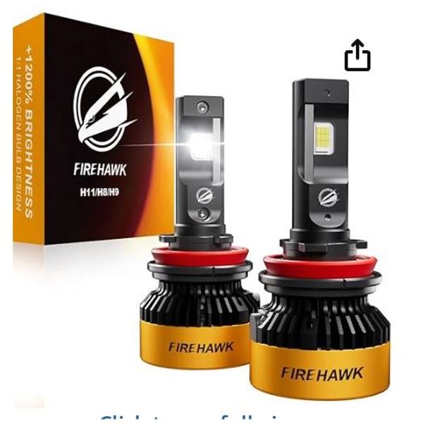 Firehawk H11 DOT LED Headlight Bulbs