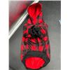 Image 2 : Size Small Red and Black Plaid Pet Hoodie