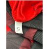 Image 4 : Size Small Red and Black Plaid Pet Hoodie