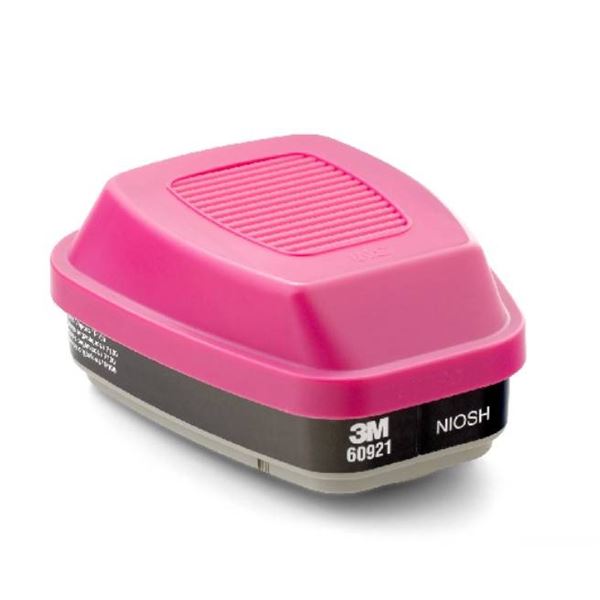 3M 60921 Organic Vapor Cartridge/P100 Filter, 2 Pack