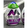 Image 3 : MiO Vitamins Blackberry Raspberry Liquid Water Enhancer 48 mL (4 Pack)