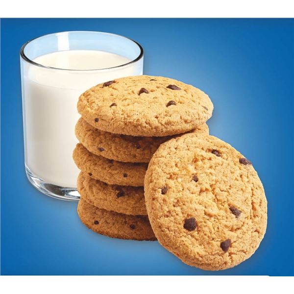 Lot of 2 Dare Breaktime  Chocolate Chip Cookies 250 g