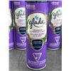 Image 3 : 6 Glade Tranquil Lavender & Aloe Air Freshener Sprays (275g Each)