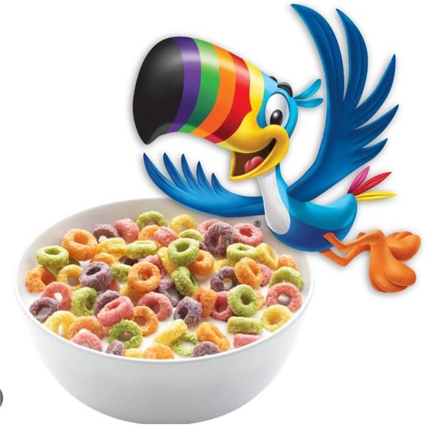 Kellogg’s Froot Loops Cereal, 320 g, Two Units