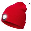 Image 1 : BK LED Toque with Built-in Light and Red Color Design