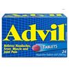 Image 1 : Advil Ibuprofen Tablets USP 200 mg, 24 Tablets Each, Lot Numbers 392P & C86L