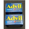 Image 2 : Advil Ibuprofen Tablets USP 200 mg, 24 Tablets Each, Lot Numbers 392P & C86L