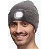 Image 1 : BK LED Toque Beanies With Built-In Light, Gray and Pink