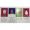 Image 1 : Deluxe Holiday Card Collection with Envelopes – Snowman Design