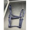 Image 2 : Nylon Halter NH3209 Navy F Size Full Equestrian Gear