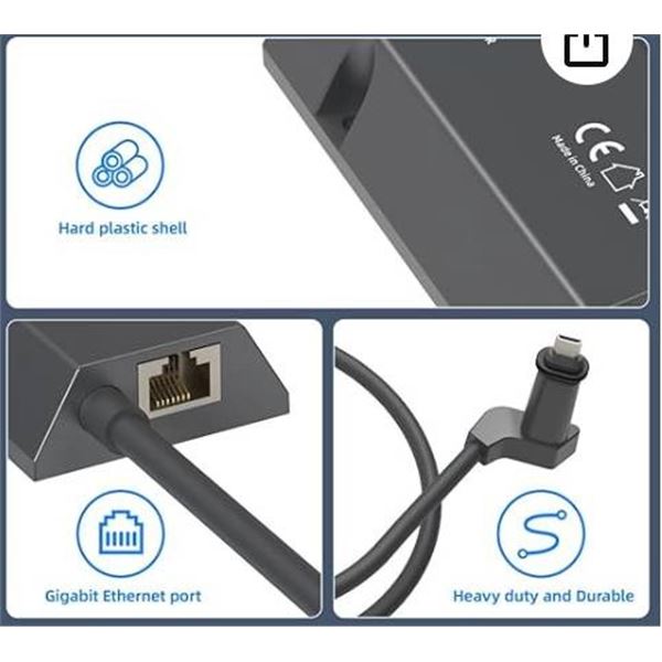 Starlink Ethernet Adapter L1-CA for Wired External Networks