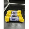 Image 2 : Lot of 3 Bundles of 3/16 in x 100 ft Twisted Rope in Polypropylene