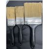 Image 2 : Three Paint Brushes – 1 Inch, 2 Inch, and 4 Inch with Synthetic Bristles