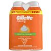 Image 1 : Gillette Fusion5 Sensitive Shave Foam, 2 x 422 g