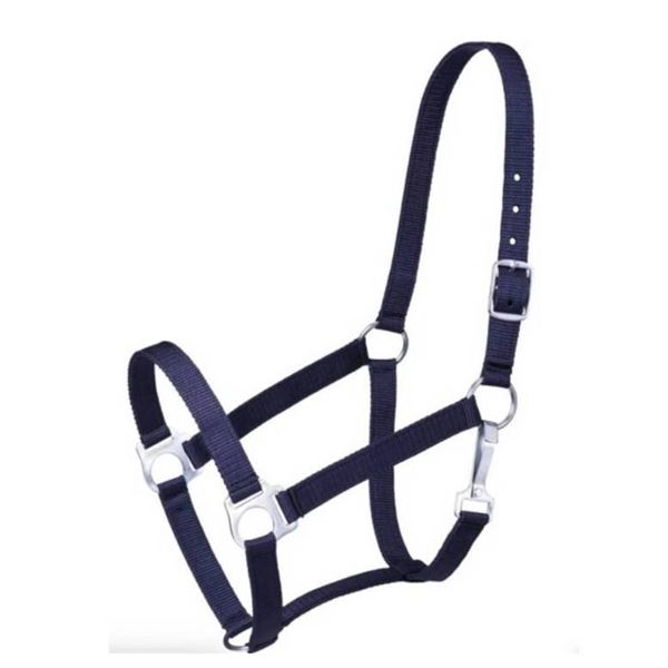 Nylon Halter NH3209 Navy F Size Full Equestrian Gear
