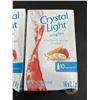 Image 3 : Lot of 3 – Crystal Light Singles Strawberry Orange Banana 10 x 2.7g Packets