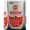 Image 3 : Lot of 3 – OFF! Active Pump Spray Insect Repellent, 85 ml **No Caps**