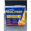 Image 2 : NeoCitran Extra Strength Cold and Sinus Lemon Flavor, 10 Single Pouches