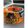 Image 1 : Gorilla Tape Black – Tough & Wide, 2.8 In x 25 Yd