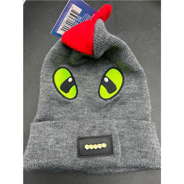 BK LED Toque for Kids/Youth with Dinosaur Design