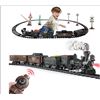 Image 1 : Classical Steam Train Set with Light, Sound, and Steam Effect