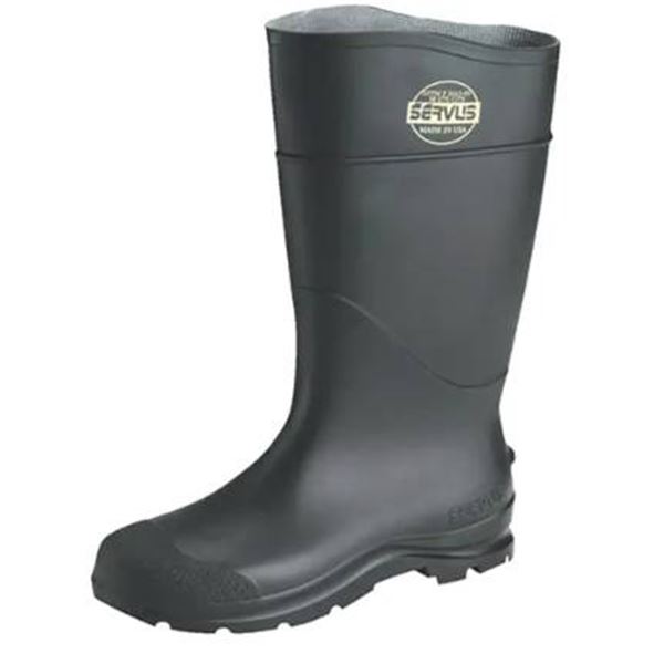 Servus ASTM F2892-18 EH Industrial Rubber Boots, Size 6