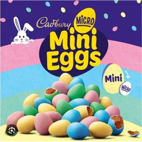 Cadbury Micro Mini Eggs 48 x 33 g – Chocolate Treats