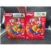 Image 2 : Kellogg’s Froot Loops Cereal Boxes, 2X345g