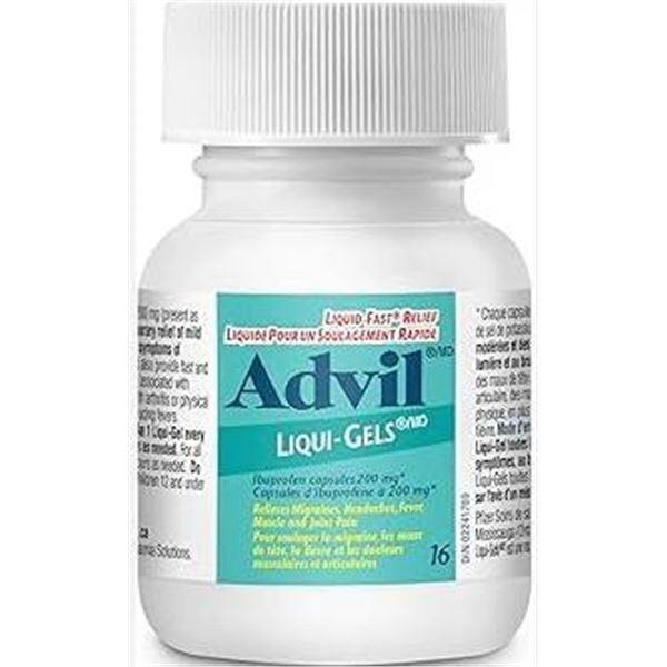 Advil Liqui-Gels Ibuprofen 200mg Capsules 2×16 count
