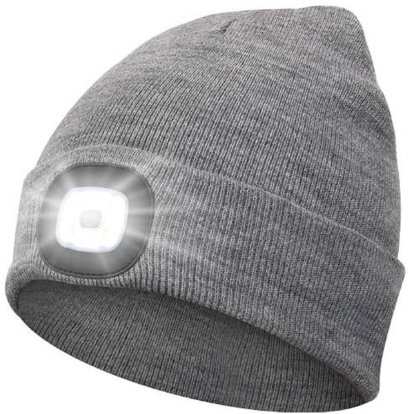 BK LED Toque with Integrated Light – Gray