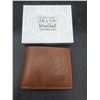 Image 1 : Johnnies Jeans Men’s Brown Leather Bifold Wallet
