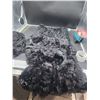 Image 3 : Black Faux Fur Polyester Throw Blanket & 2 Queen Pillowcases