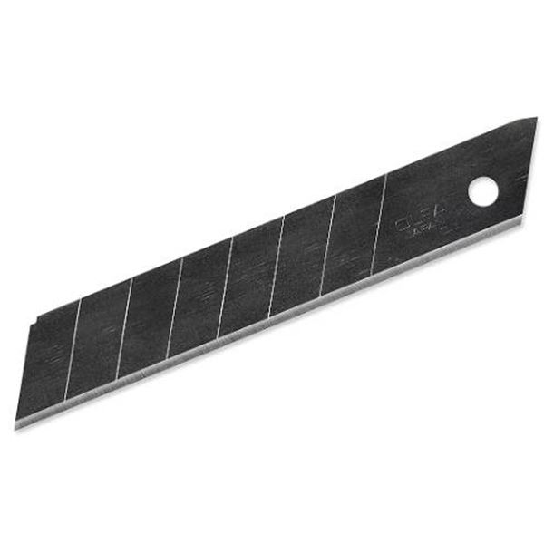 OLFA LBB-50B 18 mm Snap-Off Black Blades, 50-Count
