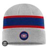 Image 1 : Fanatics NHL Montreal Canadiens Reversible Knit Beanie