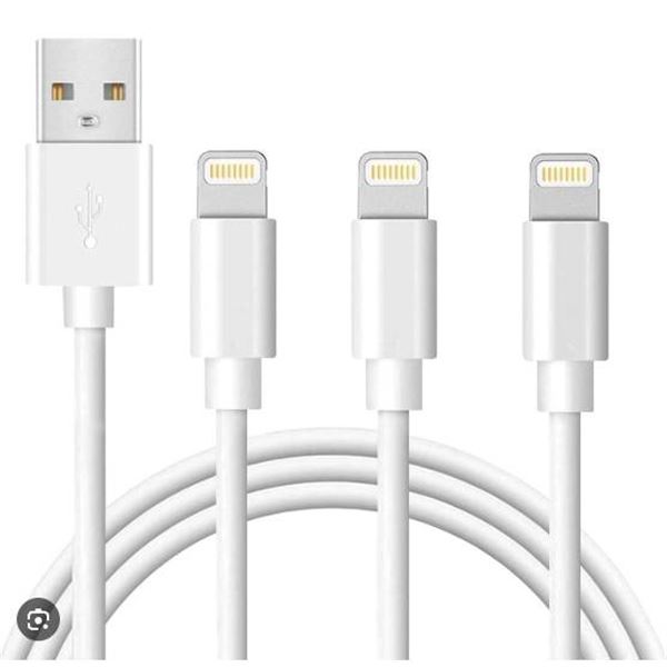 Naoeleii Lightning to USBC Phone Charging Cable 2x 3-Pack  Fast ChargE