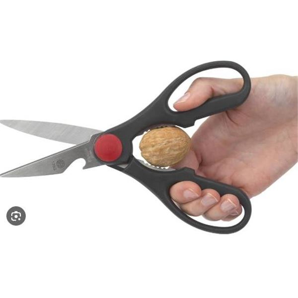 3 PAIR – Good Cook Kitchen Scissors With Stainless Steel Blade