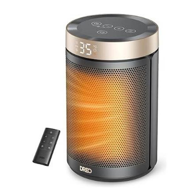 Dreo PTC Fan Heater Atom 316, Model DR-HSH006, Gold