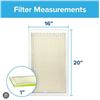 Image 2 : Filtrete 16x20x1 Dust Reduction Air Filter with 600 Microparticle Performance Rating