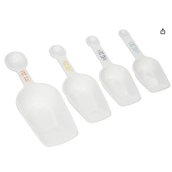 Good Cook Measuring Scoop & Spoon  Set, 4-Piece