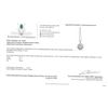 Image 7 : Sterling Silver Natural Diamond (0.10ct) Pendant with Sterling Silver Chain, W/A $625.00.