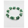 Image 2 : Freshwater Pearl with Emerald Beads Bracelet, Retail $200.00.