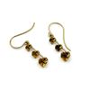 Image 2 : 10KT Yellow Gold Natural Citrine Earrings, Retail $400.00.