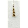 Image 3 : 10KT Yellow Gold Natural Citrine Earrings, Retail $400.00.