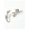 Image 2 : Sterling Silver Freshwater Pearl 7.8-6.1mm Earrings with Ear Wire, W/A $180.00.