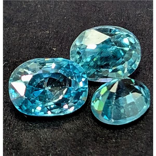 $240,  RARE BLUE ZIRCON  (APP 2ct) GEMSTONE, retail value $240