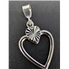 Image 1 : $30, SILVER HEARTPENDANT, retail value $30