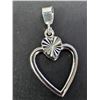 Image 2 : $30, SILVER HEARTPENDANT, retail value $30