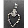 Image 3 : $30, SILVER HEARTPENDANT, retail value $30