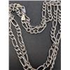 Image 1 : $180, SILVER(9.3g),  RHODIUM PLATED HOLLOW CHAIN 24", retail value $180